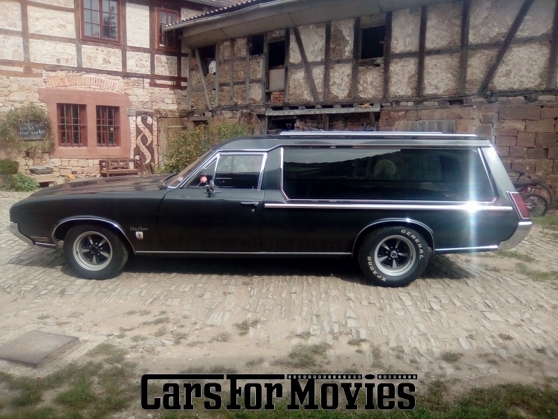 CarsForMovies | Oldsmobile Vista Cruiser 1972 USA Grau Braun Nutzfahrzeug Leichenwagen Sachsen-Anhalt 3854 Oldtimer Bestatter Sargschlitten Bestattungswagen